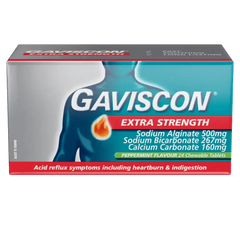 Gaviscon Tabs Peppermint 24 acid reflux,Gaviscon Tabs Peppermint,heart burn,heartburn,indigestion,issues,reflux