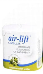 AIR-LIFT FRESH BREATH 40 Capsules air lift,airlift,bad breath,fresh breath,issues