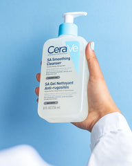 Cerave SA Smoothing Cleanser 236ml Caring Wash Hydrating Cleanser,Facial Cleanser.,Foam Cleanser,hydrating,Hydrating Cleanser,Hydrating Cream to Foam Cleanser,Hydrating Skin Care,Hydrating Skincare,Moisturising and hydrating,Moisturising Skin Care,SA Clea