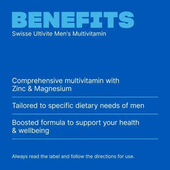 Swisse Men's Multivitamin 120 Tablets An anti-inflammatory and powerful antioxidant.,antioxidant action,antioxidant blend,antioxidant Digestion gallbladder liver function,antioxidant nutrients,Antioxidant protection,Antioxidant Support,Antioxidants Bone &