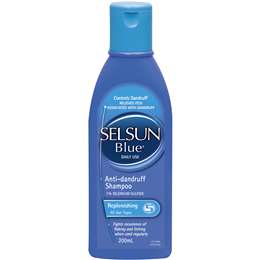 SELSUN Blue Replenishing Anti-dandruff Shampoo 200ml anti dandruff,issues,selsun blue