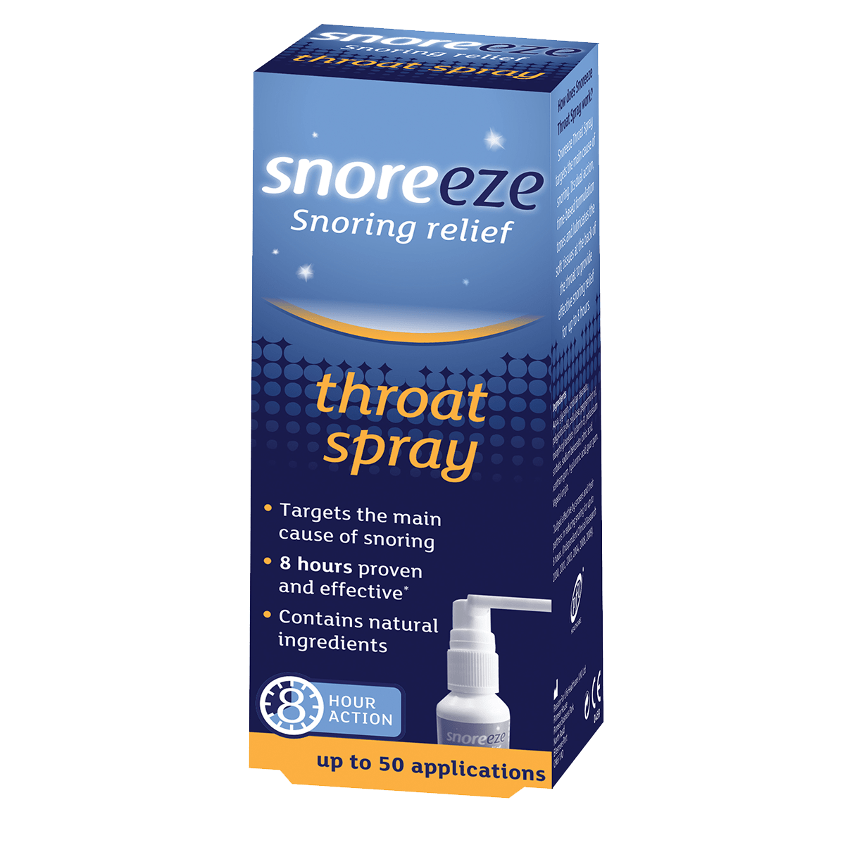 Snoreeze Snoring Relief Throat Spray 23.5ml for Effective Snoring Relief Anti-Snoring Product,Effective Snoring Solution,optimized,Snoreeze Throat Spray,Snoring Relief Spray