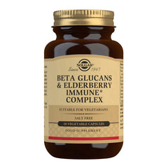 Solgar Beta Glucans & Elderberry Immune Complex Vegetable 60 Capsules 10 immune-supporting Superfoods,10 potent immune,Antioxidants Immune phyto c vitamin c Vitamins,Bone & Joint Brain & Cognition Digestion Food Immune Inflammation,Boosts immune system he