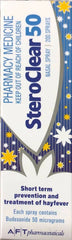 Steroclear Nasal Spray 50 mcg 200 sprays Breath Congestion,Breath Easy,Christmas gift,christmas sale,issues,kids nasal spray,nasal spray display,Nasal Spray Display 22ml 12 Pack,nasal spray for kids,Nasal Spray Kids,nasal spray with measured pump,Nasal Sp