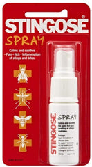 Stingose Pump Spray 25ml bites,issues,itchy bites,nettle rash,rash,rashes,stingose,stings
