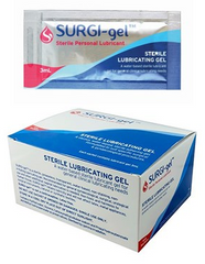 Surgigel Plus Lubricating Gel Sterile - 3ML Sachet Box 144