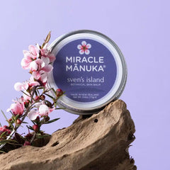 Svens Island Miracle Manuka Skin Repair Ointment Soothes Dry, Itchy Skin And Restores Barrier Skin Balm 2 Oz