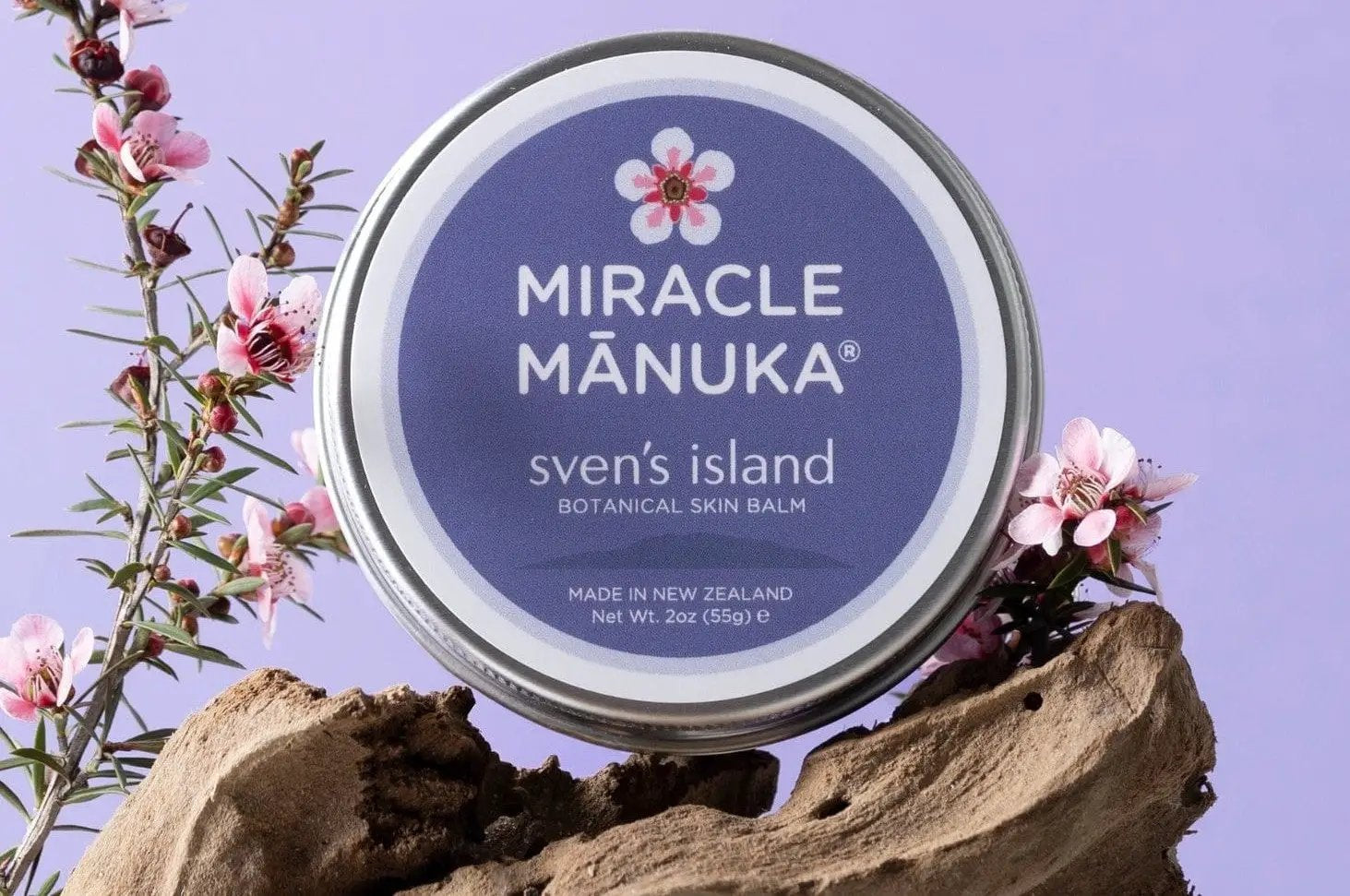 Svens Island Miracle Manuka Skin Repair Ointment Soothes Dry, Itchy Skin And Restores Barrier Skin Balm 2 Oz
