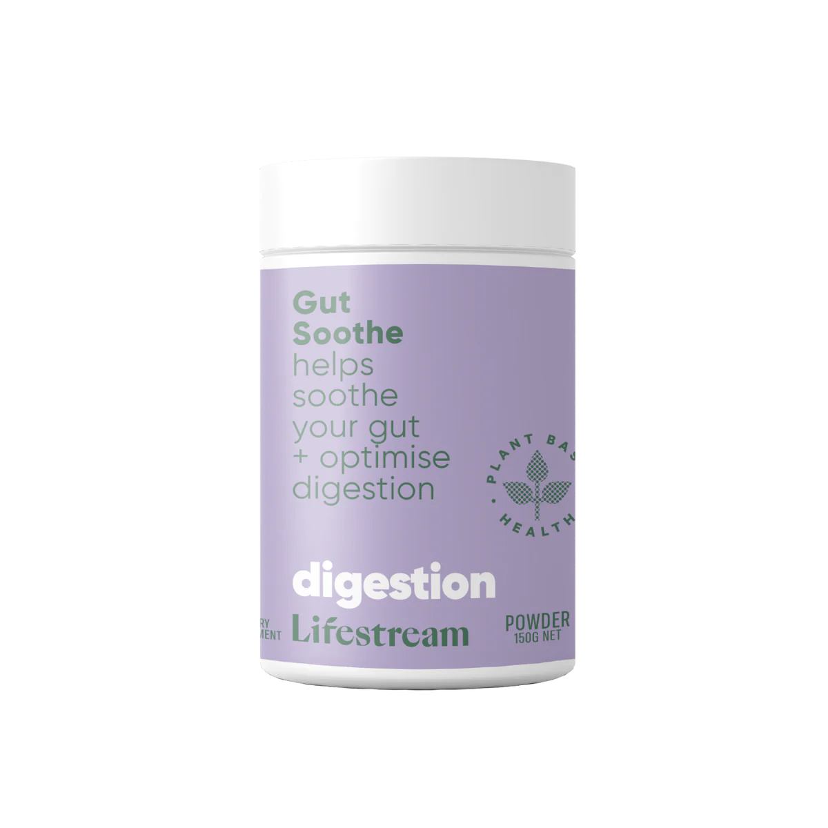 Lifestream Ultimate Gut Soothe 150gm Powder bloating,digestion,digestive,gut health,gut probiotics,gut support,indigestion,issues,lifestream digestive enzymes,lifestream ultimate gut soothe
