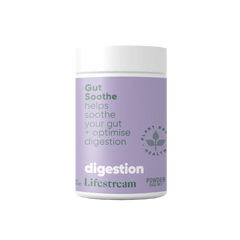 Lifestream Ultimate Gut Soothe 150gm Powder bloating,digestion,digestive,gut health,gut probiotics,gut support,indigestion,issues,lifestream digestive enzymes,lifestream ultimate gut soothe