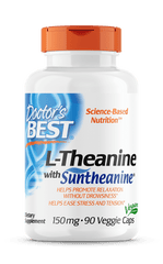 Doctor's Best L-Theanine with Suntheanine 150MG 90 capsules doctor's best,issues,L-THEANINE 150MG,theanine with suntheanine