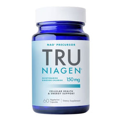 Tru Niagen 150 mg Niagen Per Capsule Supports Cellular Health and Energy Production Dietary Supplement 60 Capsules