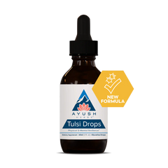 Ru Ved Tulsi Drops - Mind, Body & Spirit 60ml calming Adaptogenic Support,healthy immune function,healthy stress response,issues,stress relief,Tulsi Drops