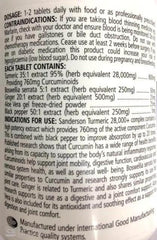 Sanderson Turmeric 28,000+ complex 60 Tablets general well being,issues,joint mobility,Sanderson,Sanderson turmeric,turmeric
