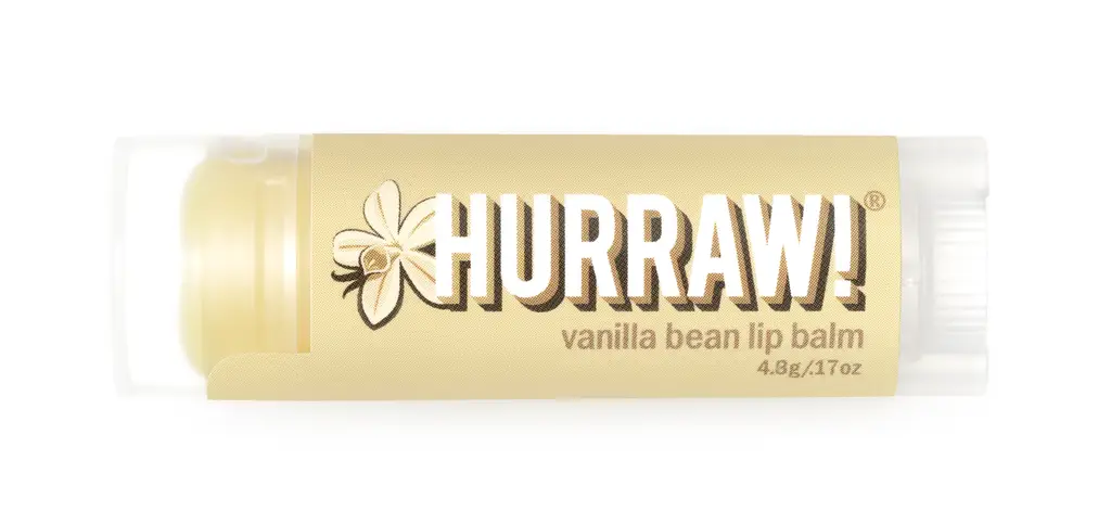 HURRAW Vanilla Bean Lip Balm HURRAW,HURRAW lip balm,issues,organic lip balm