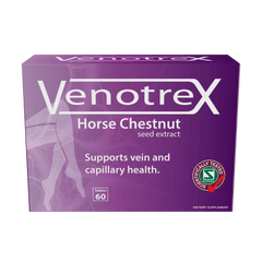 Venotrex Horse Chestnut Seed Extract 60 tablets Chestnut Seed Extract,Horse Chestnut Seed Extract,issues,vein and capillary health,vein health,Venotrex Horse Chestnut Seed Extract 60 tablets