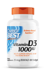 Doctor's Best Vitamin D3 100IU 180 Softgel capsules cheaper,doctor best,Doctor's Best Vitamin D3 100IU,doctors best,issues,vitamin d3