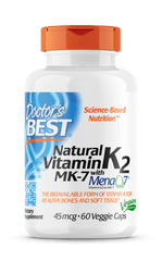 Doctor's Best Natural Vitamin K2 MenaQ7 45mcg 60 vege capsules cheaper,doctor's best,Doctor's Best Natural Vitamin K2 MenaQ7,issues,vitamin k2,Vitamin K2 45mcg