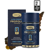 Comvita PFL60 Propolis 60 Capsules -400mg/cap comvita,comvita propolis,Comvita Propolis Herbal Elixir,Comvita Propolis Tincture,issues,Manuka Health BIO30 propolis,propolis,propolis oral spray