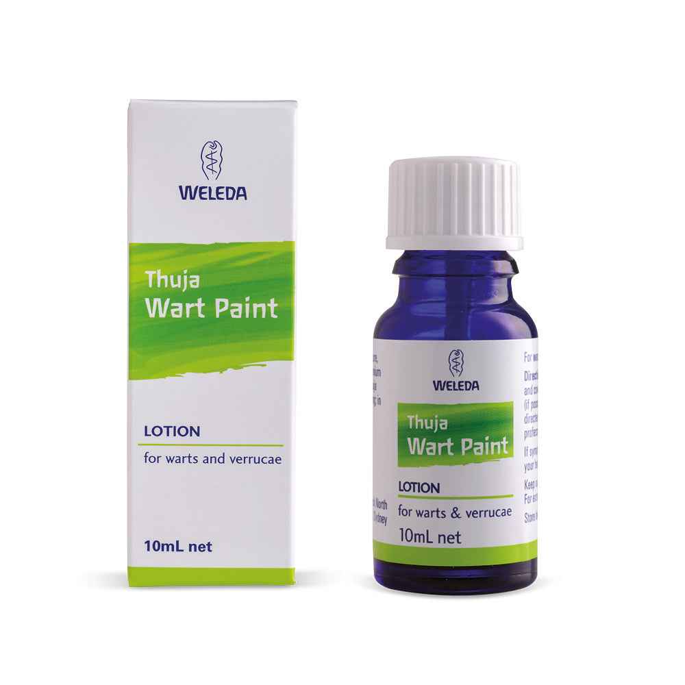 Weleda Thuja Wart Paint 10 ml for Warts and Verrucae Treatment Natural Wart Remover,optimized,Verrucae Solution,Wart Treatment,Weleda Thuja