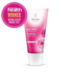 Weleda Wild Rose Night Cream 30ml - Smoothing Night Cream improvements,Natural Skincare,Night Cream,Smoothing Cream,Weleda Wild Rose