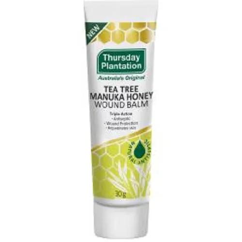 Thursday Plantation Tea Tree Manuka Honey Wound Balm 30gm issues,weleda,wound