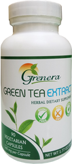 Grenera Green Tea Extract 90 Veg Capsules An anti-inflammatory and powerful antioxidant.,Antioxidant Support,Boosts immunity,Cholesterol management,Decreases fat absorption,green tea,green tea extract,Grenera Green Tea Extract,healthy skin,Helps in weight