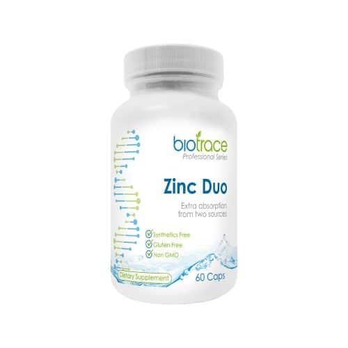 BioTrace Zinc Duo 60 Caps ageing,Anti Ageing,Antioxidants brain Energy,artemis de stress spray,BioTrace Zinc Duo,Blood Sugar Brain & Cognition Children's Health Detoxification Energy Minerals,Brain & Cognition,Brain and immune system support,Brain Attenti