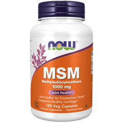 Now MSM 1000 mg 120 Veg Capsules 120
