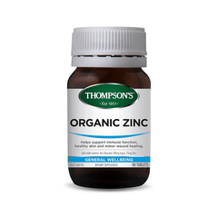 Thompsons Organic Zinc 80 Tablets - DominionRoadPharmacy