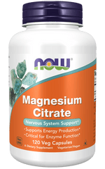 Now Magnesium Citrate 120 Veg Capsules 120