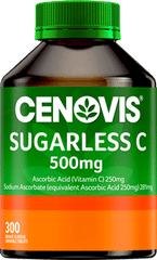 CENOVIS Sugarless C 500mg Chewable 300 Tablets - DominionRoadPharmacy