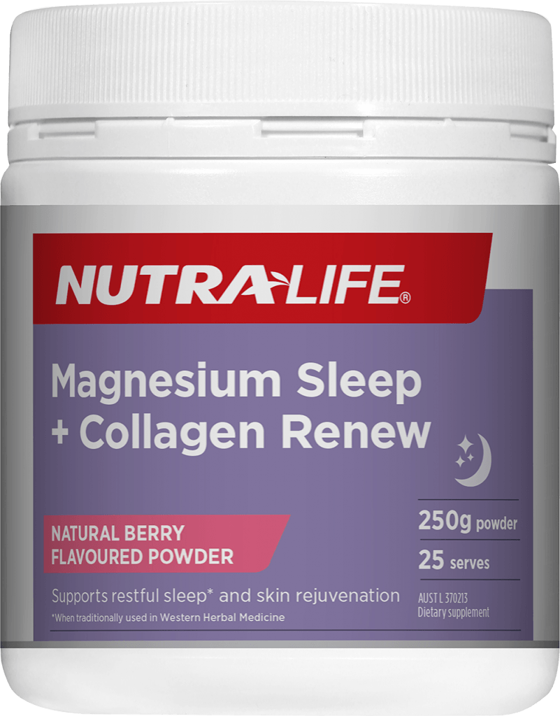 Nutralife Magnesium Sleep + Collagen Renew 250gm - DominionRoadPharmacy