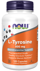 now L-Tyrosine 500 mg 120 Capsules 120