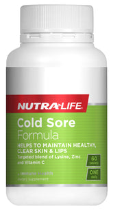 Nutralife Cold Sore Relief 60 Tablets for Fast Relief - DominionRoadPharmacy