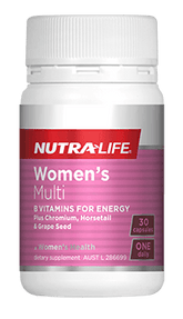 Nutralife Women's Multi 30 Capsules - Comprehensive Daily Supplement for Women - DominionRoadPharmacy