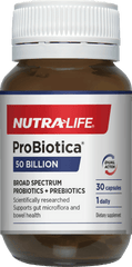 Nutralife ProBiotica 50 Billion - 30 Capsules for Gut Health - DominionRoadPharmacy