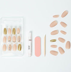 Ardell Nail Addict Artificial nail set- Nude Jeweled - DominionRoadPharmacy