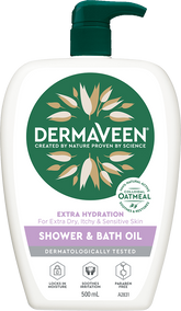 DermaVeen® Extra Hydration Shower and Bath Oil 500 ml - DominionRoadPharmacy