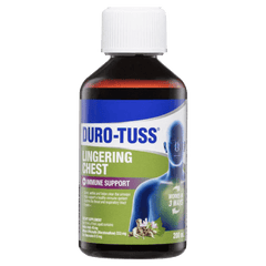 DURO-TUSS Lingering Chest + Immune Support 200ml - DominionRoadPharmacy