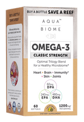 Enzymedica Aqua Biome Fish Oil Classic Strength 60 softgels