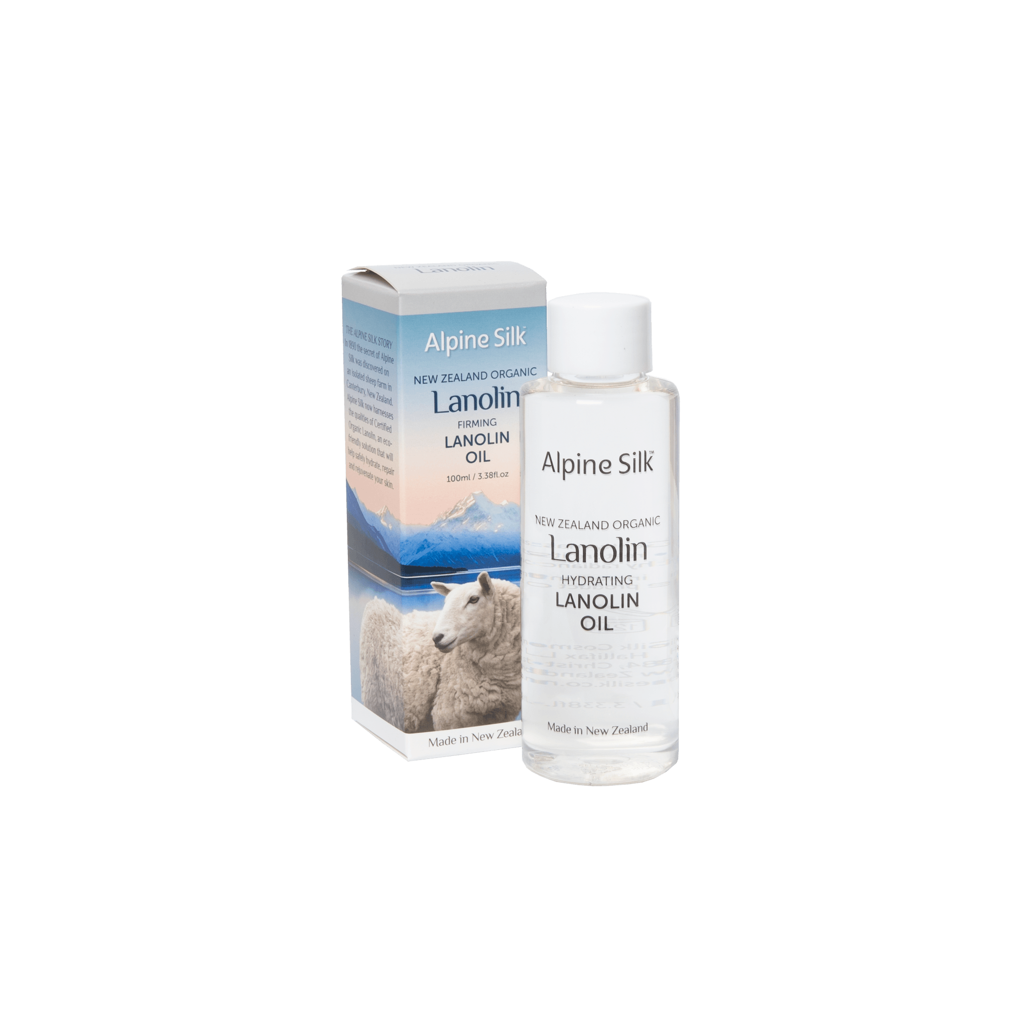 Alpine Silk Organic Lanolin Oil 100ml