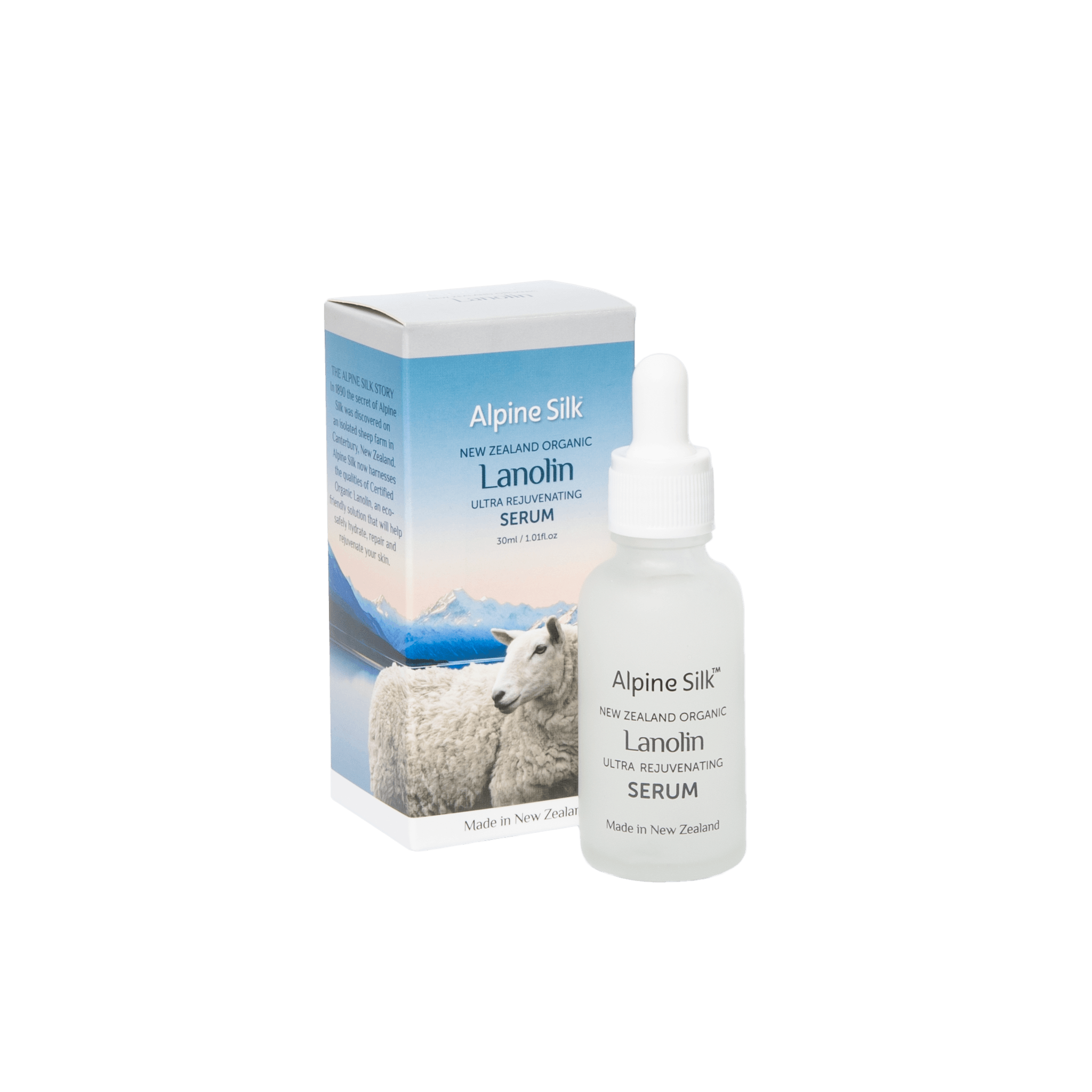 Alpine Silk Organic Lanolin Serum 30ml