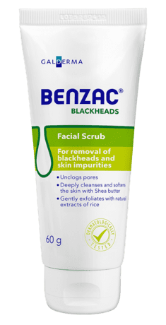 Benzac Blackheads Facial Scrub 60g