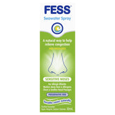 Fess Sensitive Noses Saline Nasal Spray 30ml - DominionRoadPharmacy