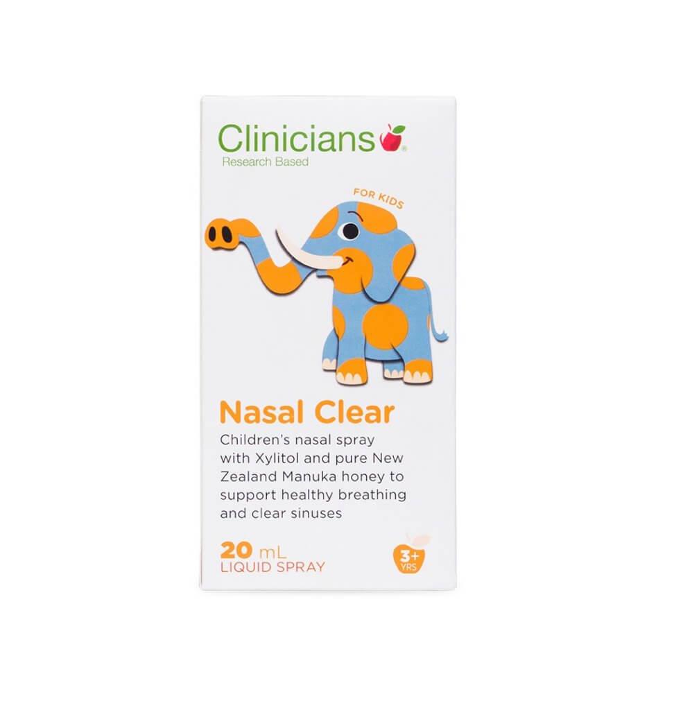 Clinicians Kids Nasal Clear 20ml spray - DominionRoadPharmacy