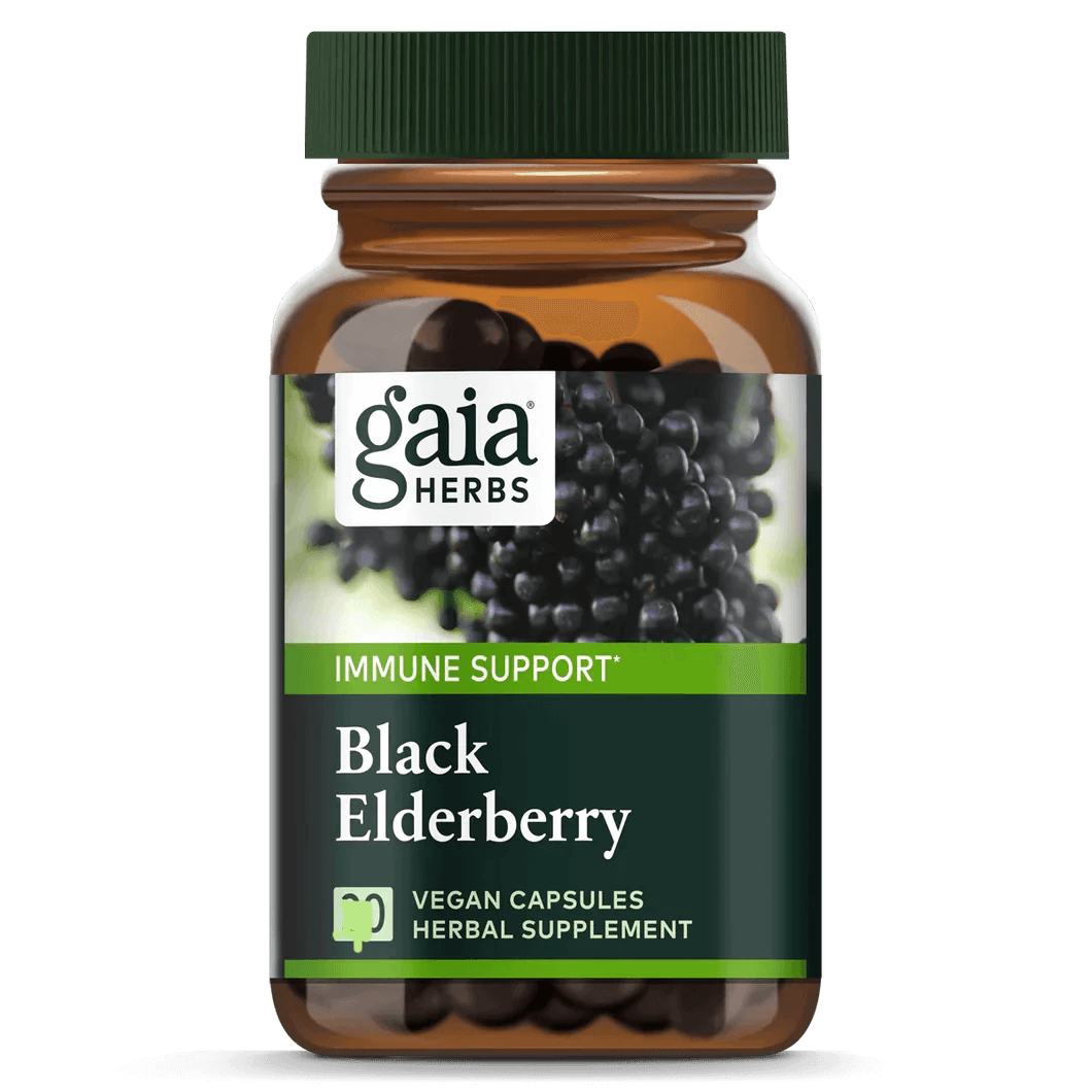 gaia Black Elderberry 60 capsules
