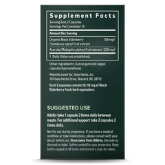 gaia Black Elderberry 60 capsules