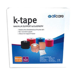 ALLCARE PREMIUM K-TAPE - 50mm x 5m - DominionRoadPharmacy