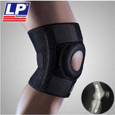 LP733 KNEE SUPPORT WITH STRAYS Bilateral spiral,Collateral ligament injury,issues,Knee instability,Muscle strain/ sprain,Patellar subluxation/ tilting,relieve pressure on patella.